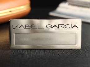 Бейдж "Isabel Garcia"