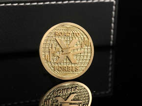 Золота криптомонета "Exmocoin"